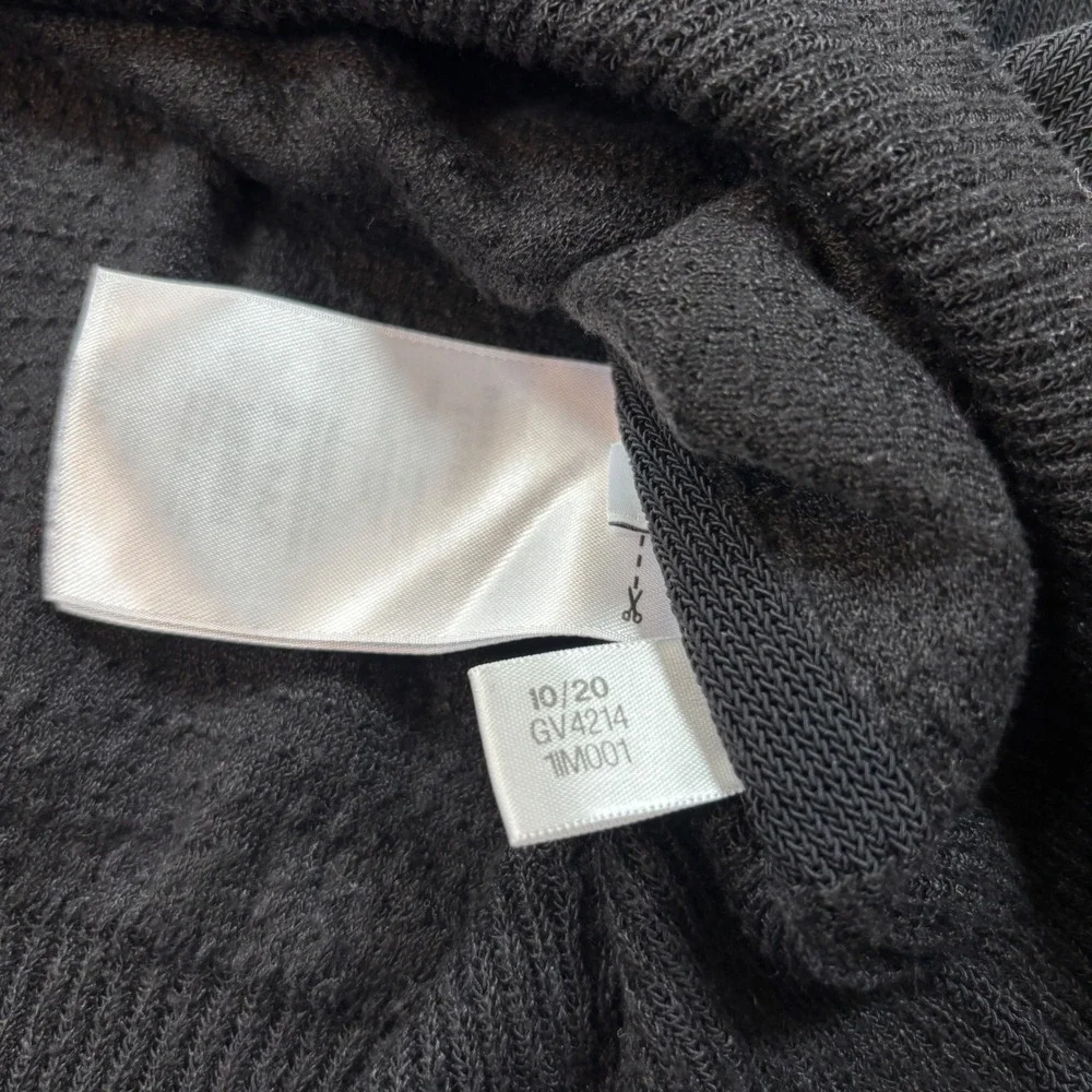 Adidas Y-3 Black Classic Knit Crew‎ Sweater Men's Size Large DV4214